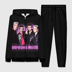 Женский 3D-костюм 80s Depeche Mode neon, цвет: 3D-черный