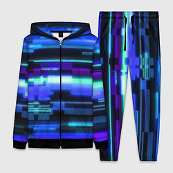 Женский 3D-костюм Модные помехи, цвет: 3D-черный