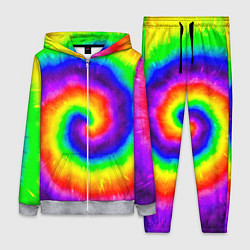 Женский 3D-костюм Тай-дай, цвет: 3D-меланж