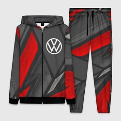 Женский 3D-костюм Volkswagen sports racing, цвет: 3D-черный