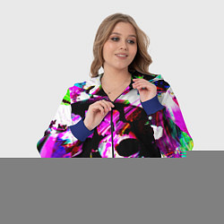 Женский 3D-костюм Парень в Черной маске, цвет: 3D-синий — фото 2