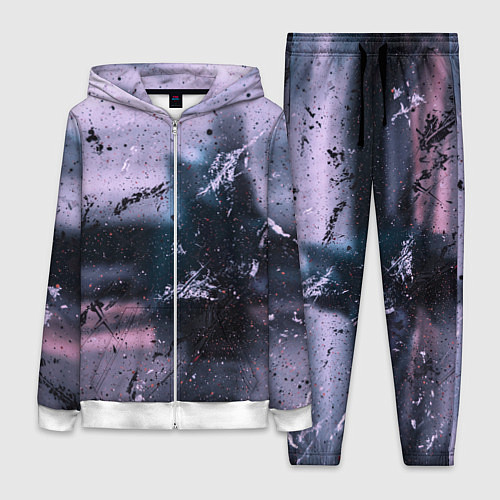 Женский костюм Пурпурный туман / 3D-Белый – фото 1