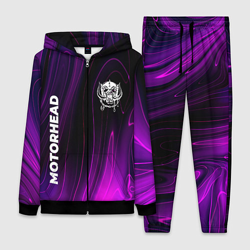 Женский костюм Motorhead violet plasma / 3D-Черный – фото 1