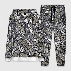 Женский костюм Зеркальные пластины - паттерн