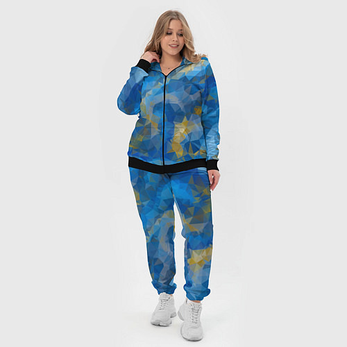 Женский костюм Blue style / 3D-Черный – фото 4