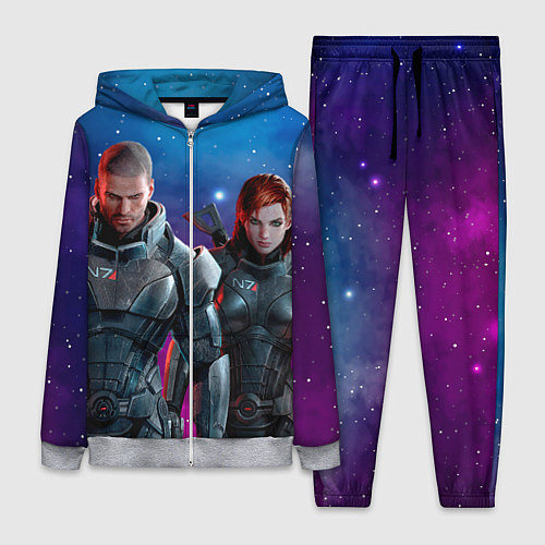 Женский костюм Mass Effect N7 space / 3D-Меланж – фото 1
