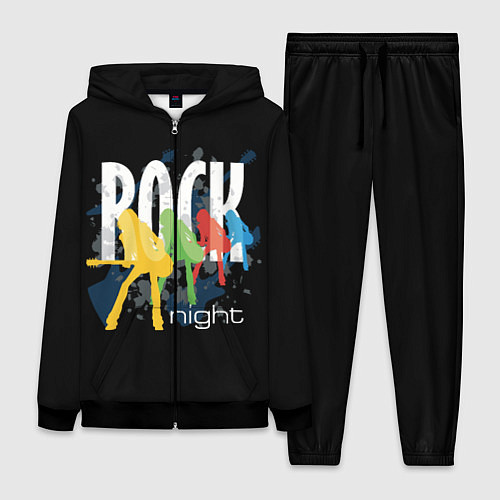 Женский костюм Rock Night / 3D-Черный – фото 1