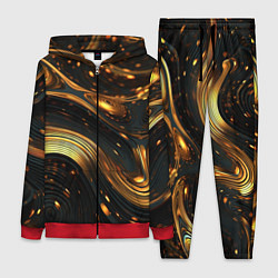 Женский костюм Жидкое золото