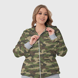 Женский 3D-костюм Камуфляж лесной зелёный, цвет: 3D-меланж — фото 2