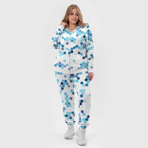 Женский костюм Mood blue / 3D-Белый – фото 4