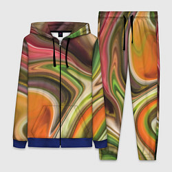 Женский 3D-костюм Waves colors, цвет: 3D-синий