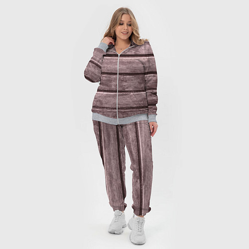 Женский костюм Дощатый стиль / 3D-Меланж – фото 4