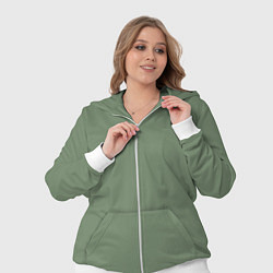 Женский 3D-костюм Защитный хаки, цвет: 3D-белый — фото 2