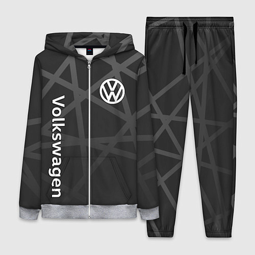 Женский костюм Volkswagen - classic black / 3D-Меланж – фото 1