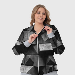 Женский 3D-костюм Обман зрения и каменные плиты, цвет: 3D-меланж — фото 2