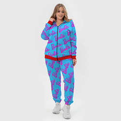 Женский 3D-костюм Barbie pattern, цвет: 3D-красный — фото 2