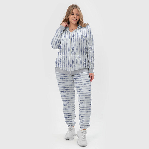 Женский костюм Shibori Tie-Dye / 3D-Меланж – фото 4