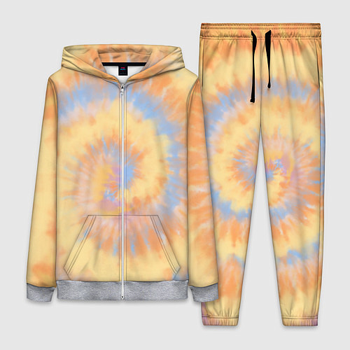 Женский костюм Tie-Dye дизайн / 3D-Меланж – фото 1