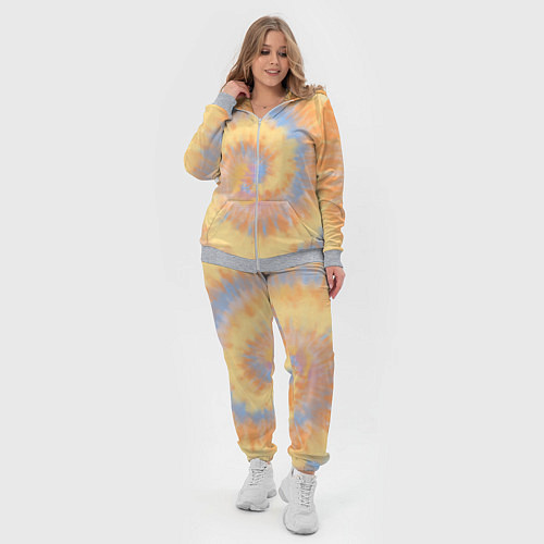 Женский костюм Tie-Dye дизайн / 3D-Меланж – фото 4