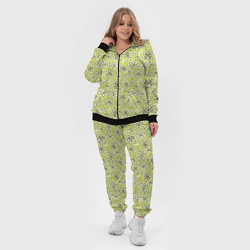 Женский костюм Весенние лилии / 3D-Черный – фото 4