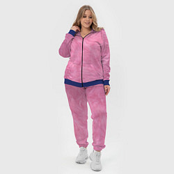 Женский 3D-костюм Розовая шерсть, цвет: 3D-синий — фото 2