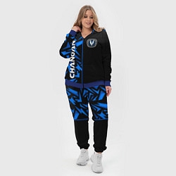 Женский 3D-костюм Changan - blue uniform, цвет: 3D-синий — фото 2