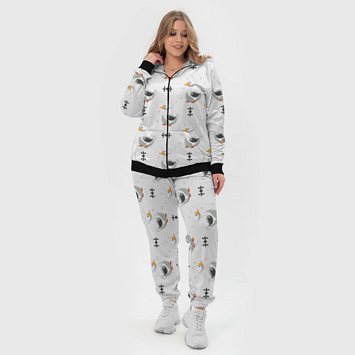 Женский костюм Гусь и фигуры / 3D-Черный – фото 4