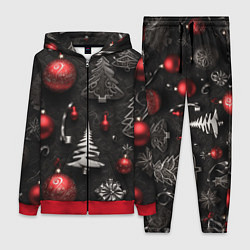 Женский костюм Новогодние игрушки елочные