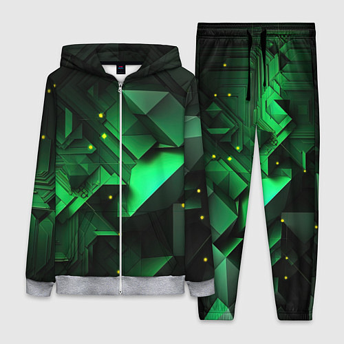 Женский костюм Визуальные иллюзии в геометрии / 3D-Меланж – фото 1