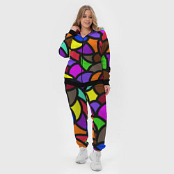 Женский 3D-костюм Яркие краски жизни, цвет: 3D-черный — фото 2
