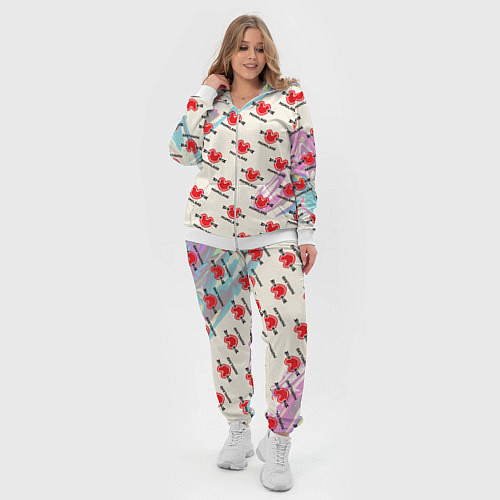 Женский костюм Momaland pattern / 3D-Белый – фото 4