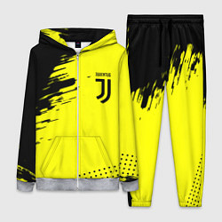 Женский 3D-костюм Juventus спортивные краски, цвет: 3D-меланж