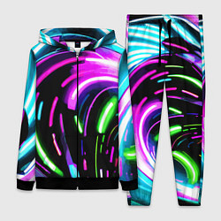 Женский костюм Неоновая экспрессивная абстракция