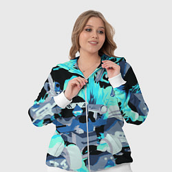 Женский 3D-костюм Chicken Gun разборка, цвет: 3D-белый — фото 2