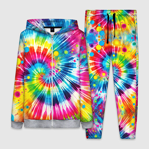 Женский костюм Узор красками / 3D-Меланж – фото 1