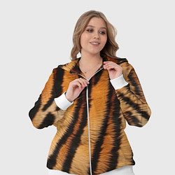 Женский 3D-костюм Тигровая шкура, цвет: 3D-белый — фото 2