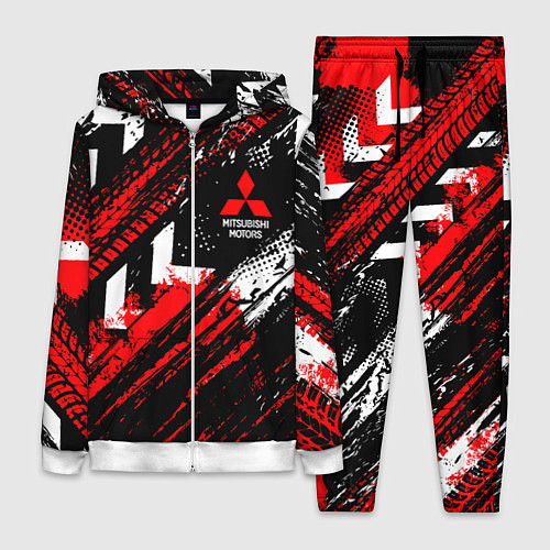 Женский костюм Mitsubishi - sport style / 3D-Белый – фото 1