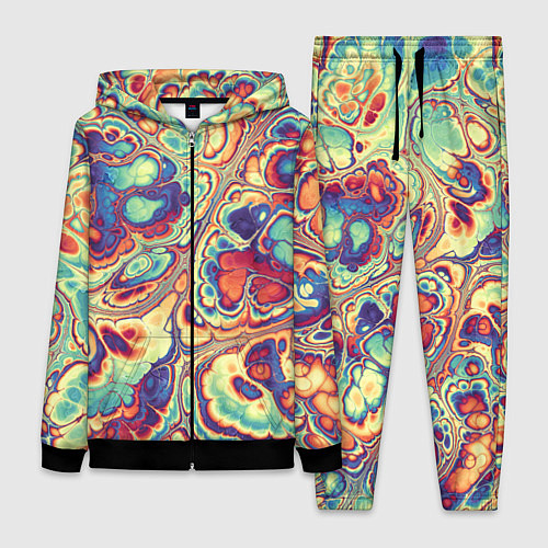 Женский костюм Абстрактный разноцветный паттерн / 3D-Черный – фото 1