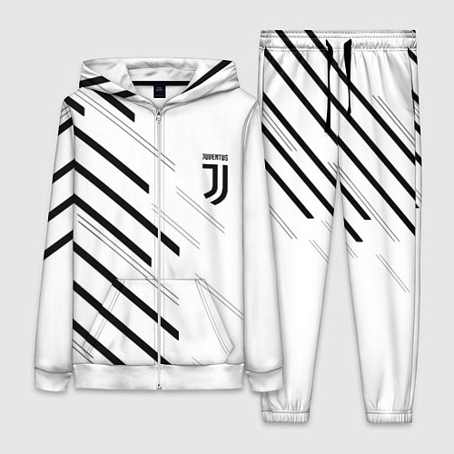Женский костюм Juventus sport geometry / 3D-Белый – фото 1