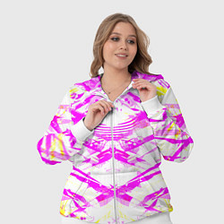 Женский 3D-костюм Яркие узоры, цвет: 3D-белый — фото 2