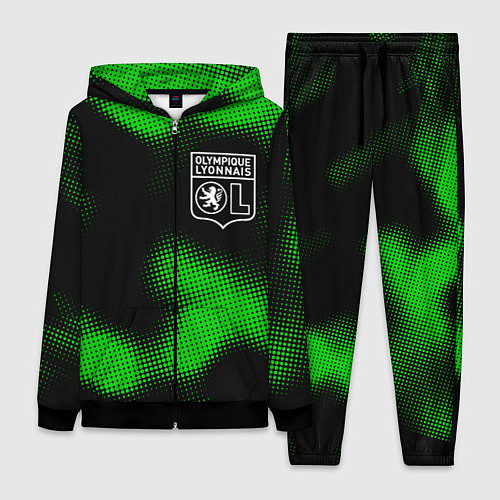 Женский костюм Lyon sport halftone / 3D-Черный – фото 1