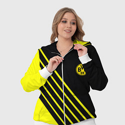 Женский 3D-костюм Borussia sport line uniform, цвет: 3D-белый — фото 2