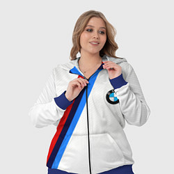 Женский 3D-костюм BMW brend geometry sport, цвет: 3D-синий — фото 2