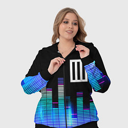Женский 3D-костюм Paramore эквалайзер, цвет: 3D-черный — фото 2