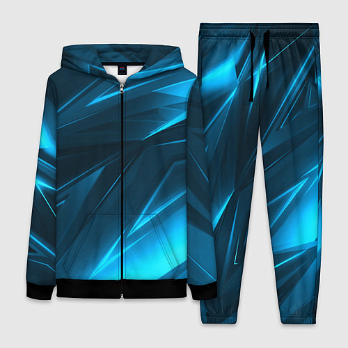Женский костюм Geometry stripes neon color / 3D-Черный – фото 1