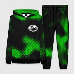 Женский 3D-костюм PSV sport halftone, цвет: 3D-черный