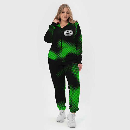 Женский костюм PSV sport halftone / 3D-Черный – фото 4