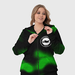 Женский 3D-костюм Brighton sport halftone, цвет: 3D-черный — фото 2