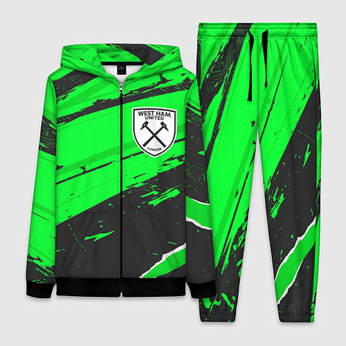 Женский костюм West Ham sport green / 3D-Черный – фото 1