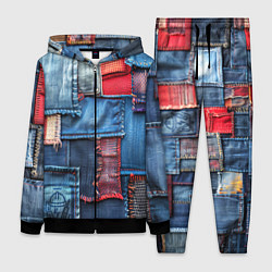 Женский костюм Джинсовая форма электрика